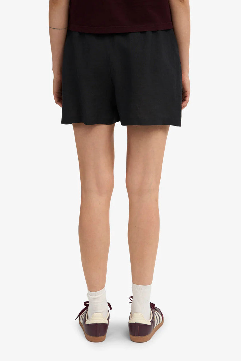 Colorful Standard Linen shorts - Deep black