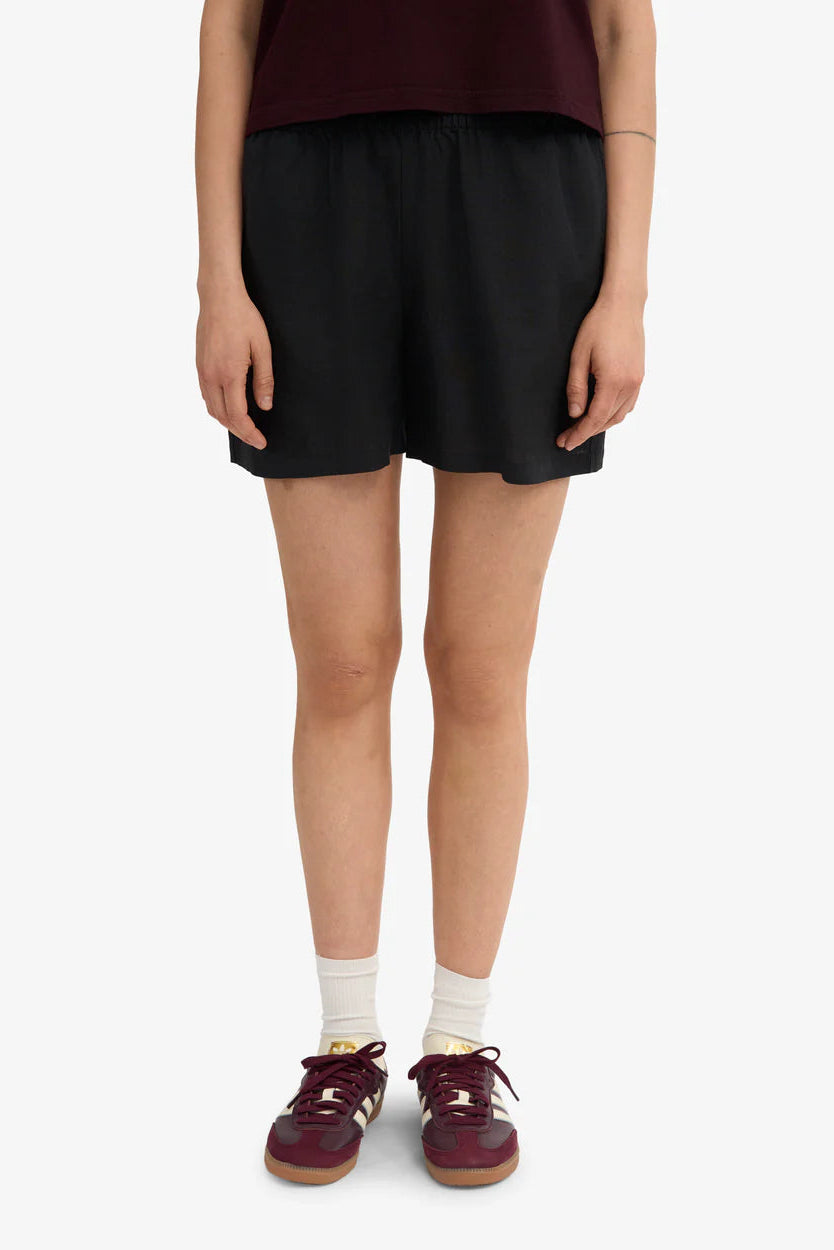 Colorful Standard Linen shorts - Deep black