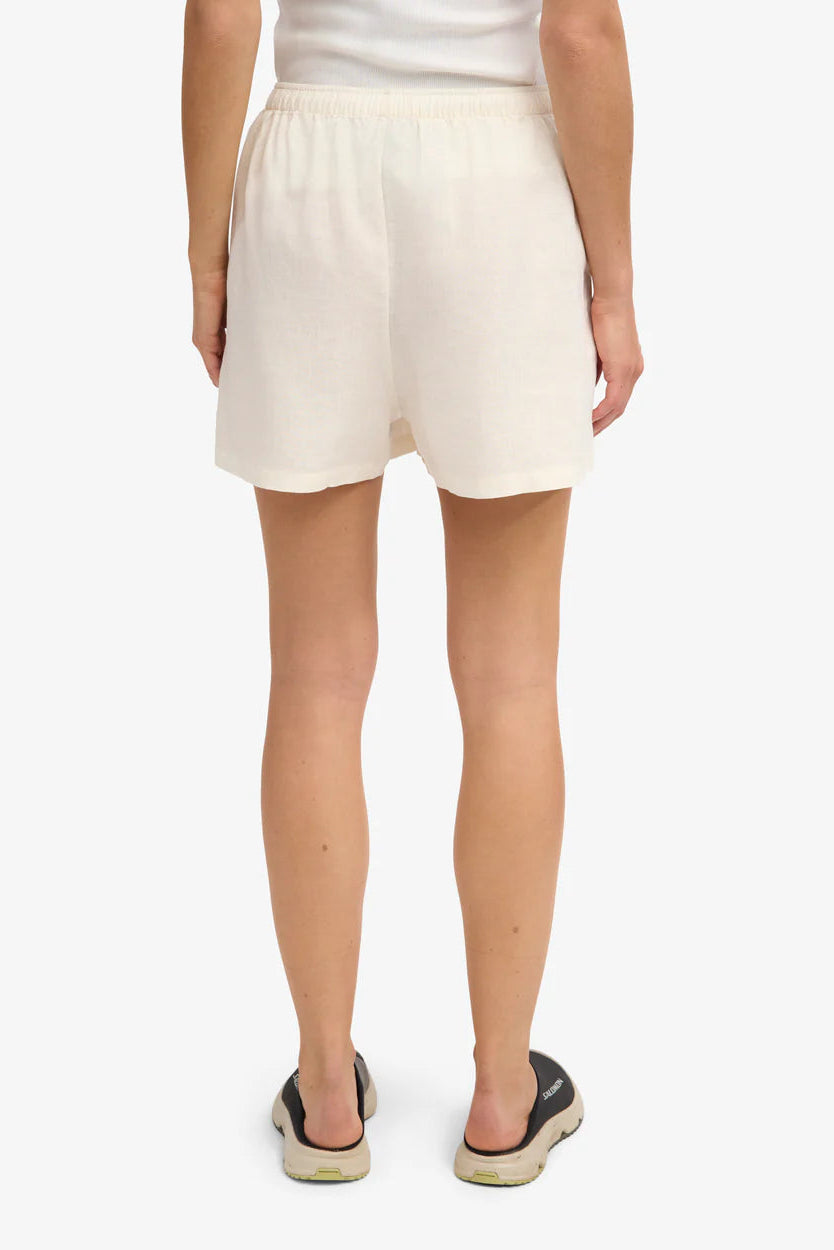 Colorful Standard Linen shorts - Ivory white