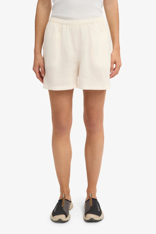 Colorful Standard Linen shorts - Ivory white