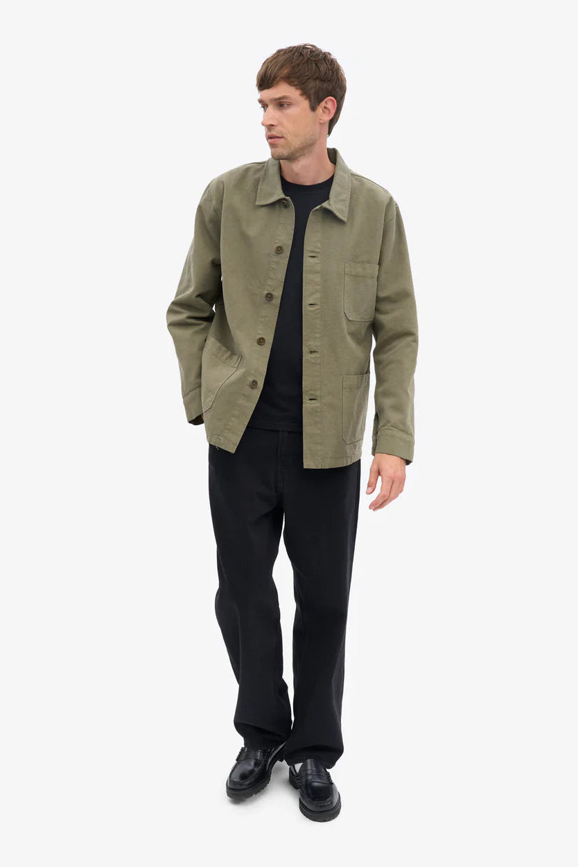 Colorful Standard Organic Workwear Jacket - dusty olive