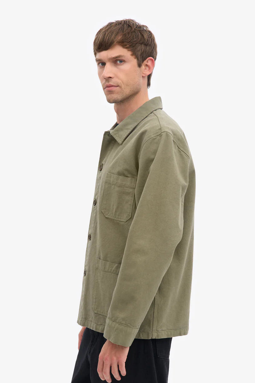 Colorful Standard Organic Workwear Jacket - dusty olive