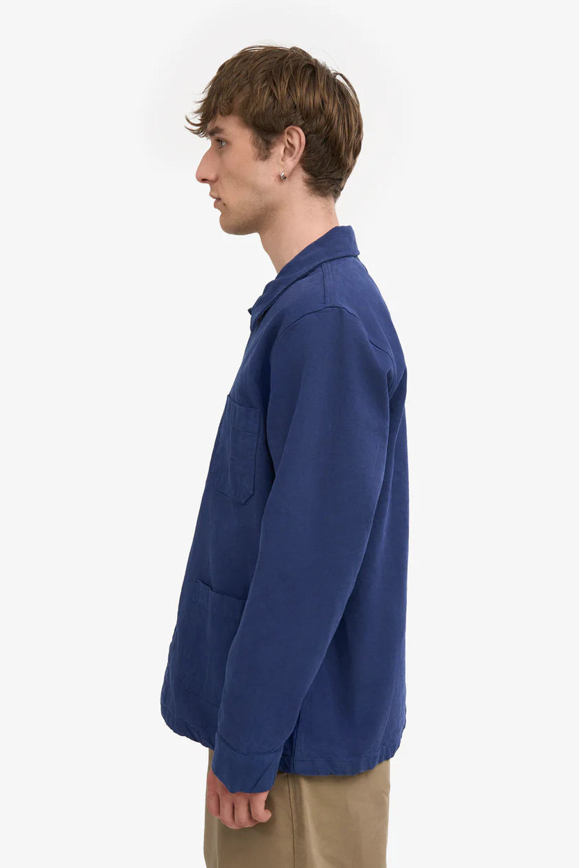 Colorful Standard Organic Workwear Jacket - marine blue