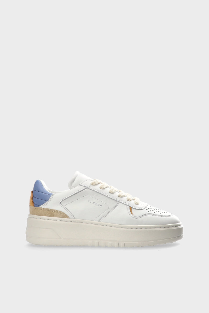 Copenhagen Studios CPH76 - Leather Mix white / light blue