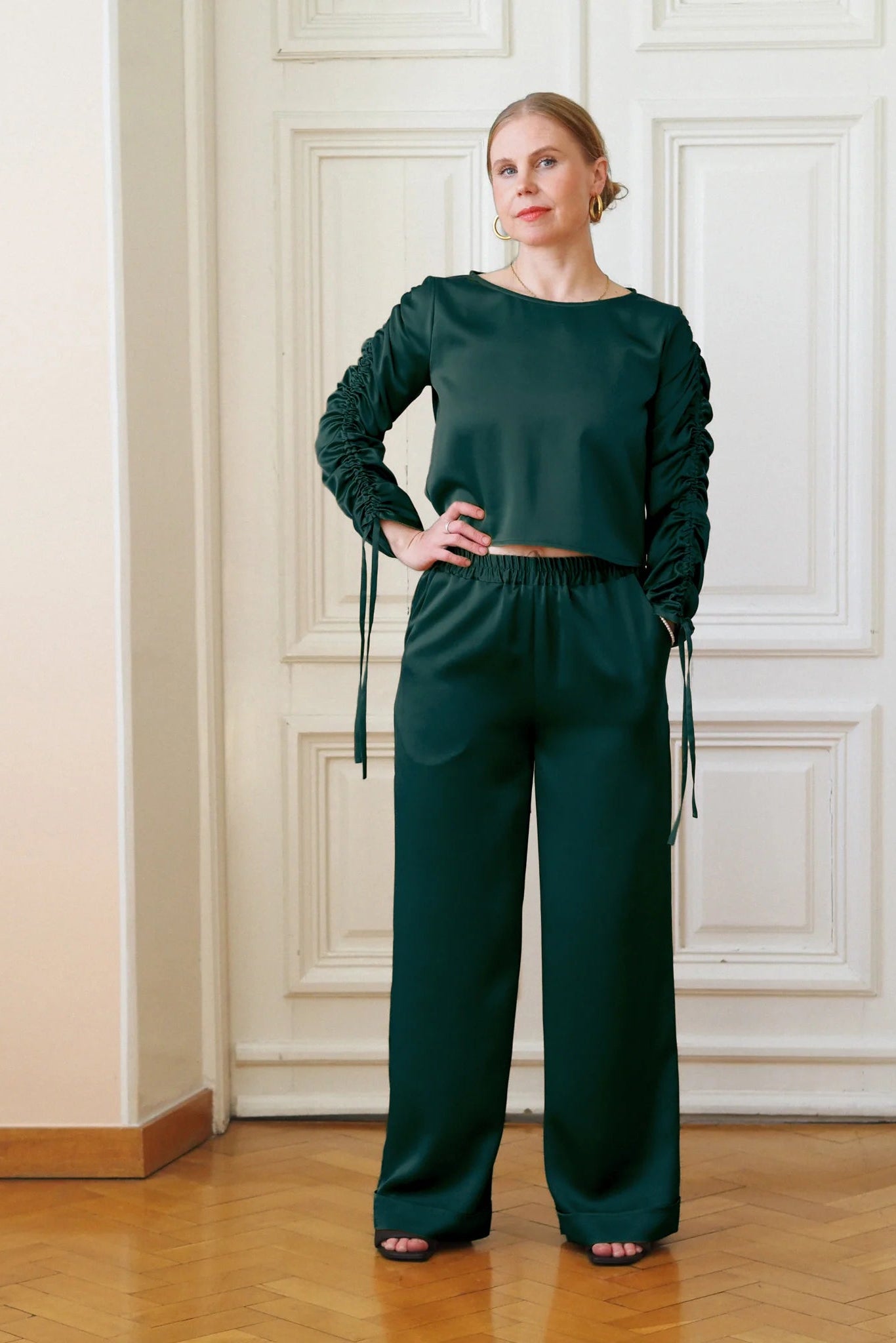 UHANA Enchanter Pants - emerald green