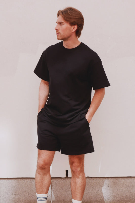 OUNCE garments Willy Heavy oversize t-shirt - deep black