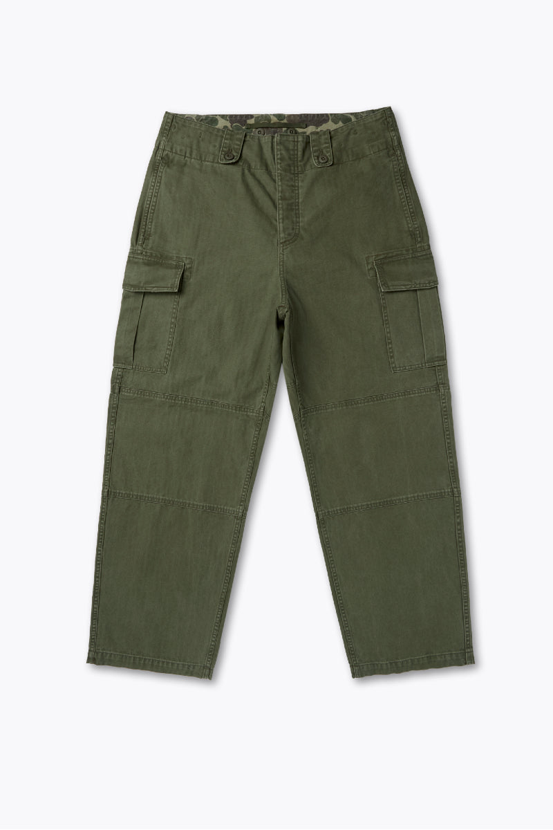 DENHAM S03 Utility Pant HBT - green
