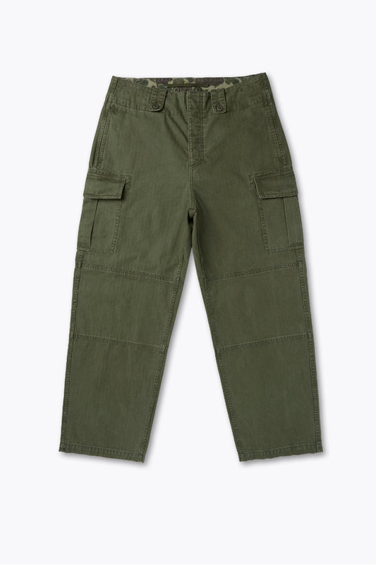 DENHAM S03 Utility Pant HBT - green