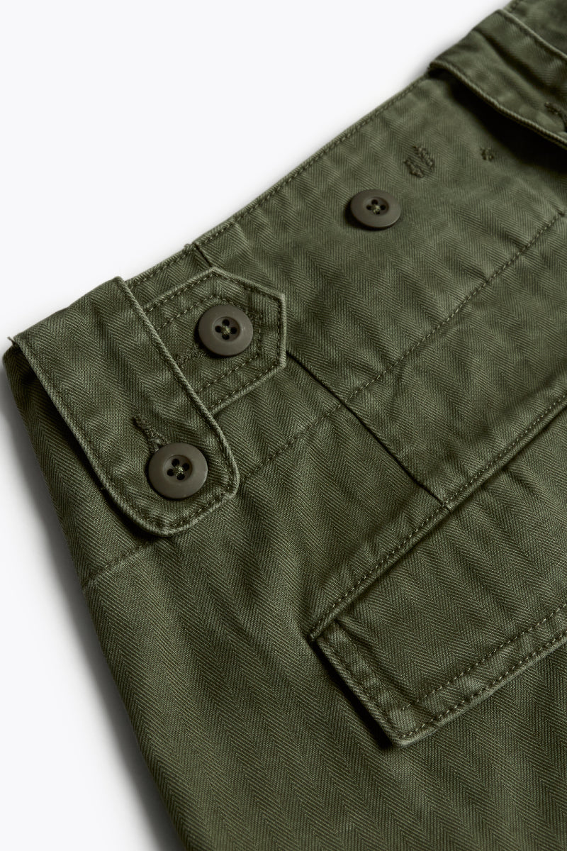 DENHAM S03 Utility Pant HBT - green