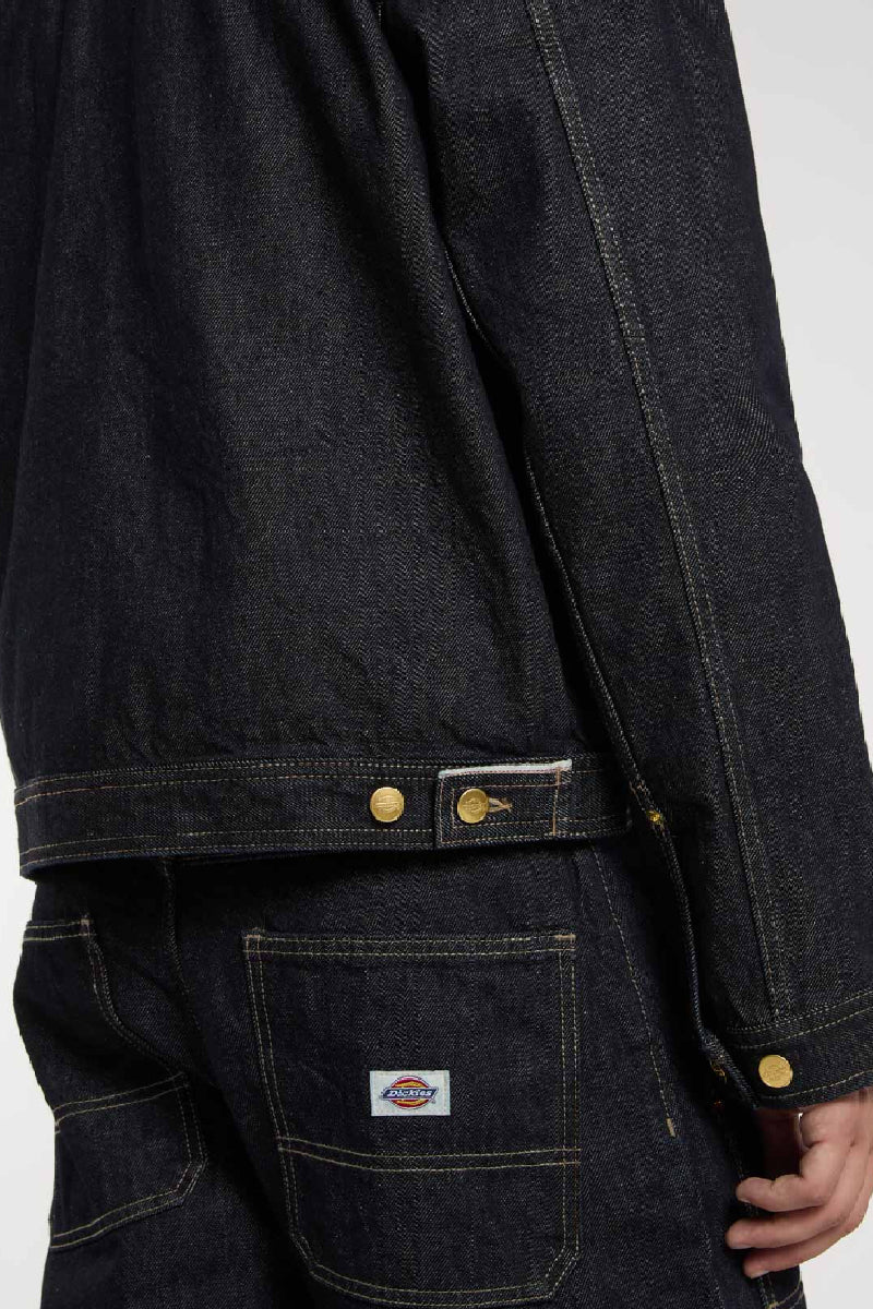 Dickies Selvedge Pleated Denim Jacket - raw