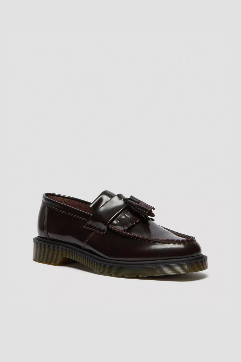 Dr. Martens Adrian Tassel Loafer - cherry red arcadia