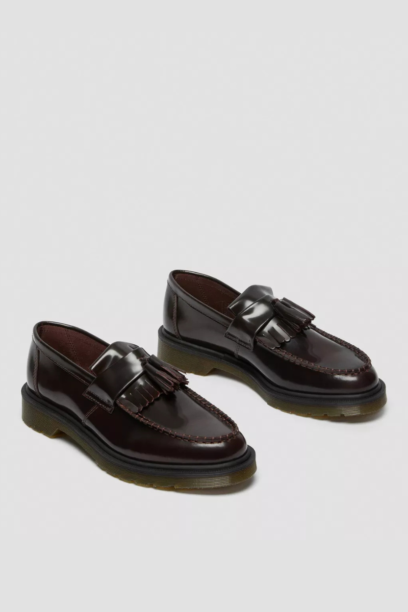 Dr. Martens Adrian Tassel Loafer - cherry red arcadia