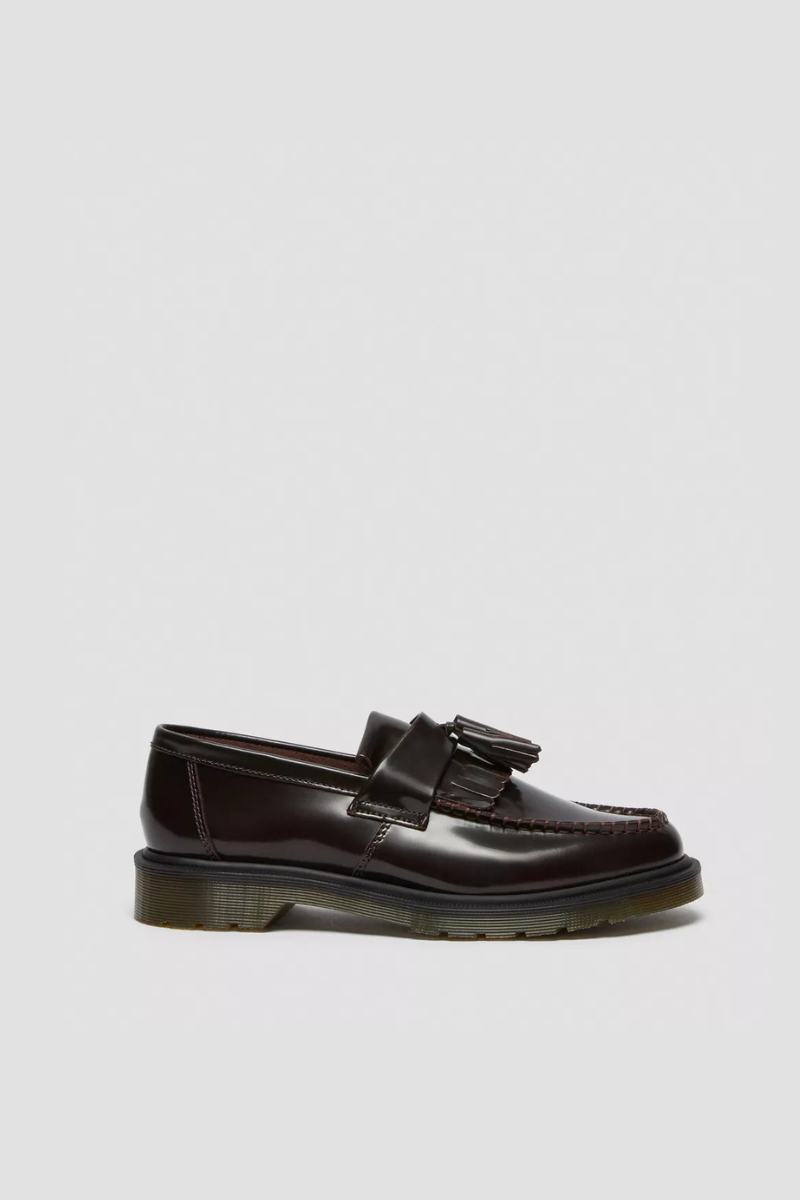 Dr. Martens Adrian Tassel Loafer - cherry red arcadia