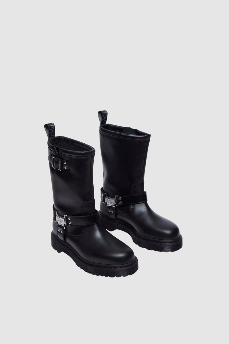 Dr. Martens Anistone Hi - Black Wanama