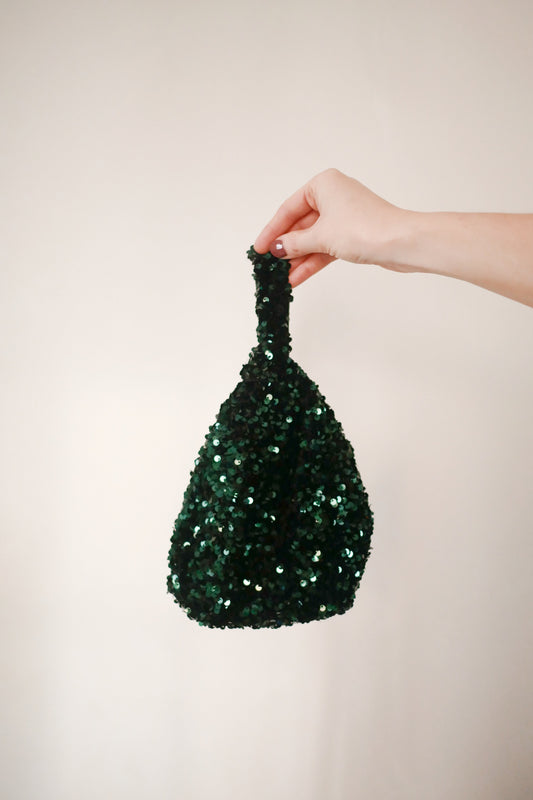 Gauhar Sequin purse