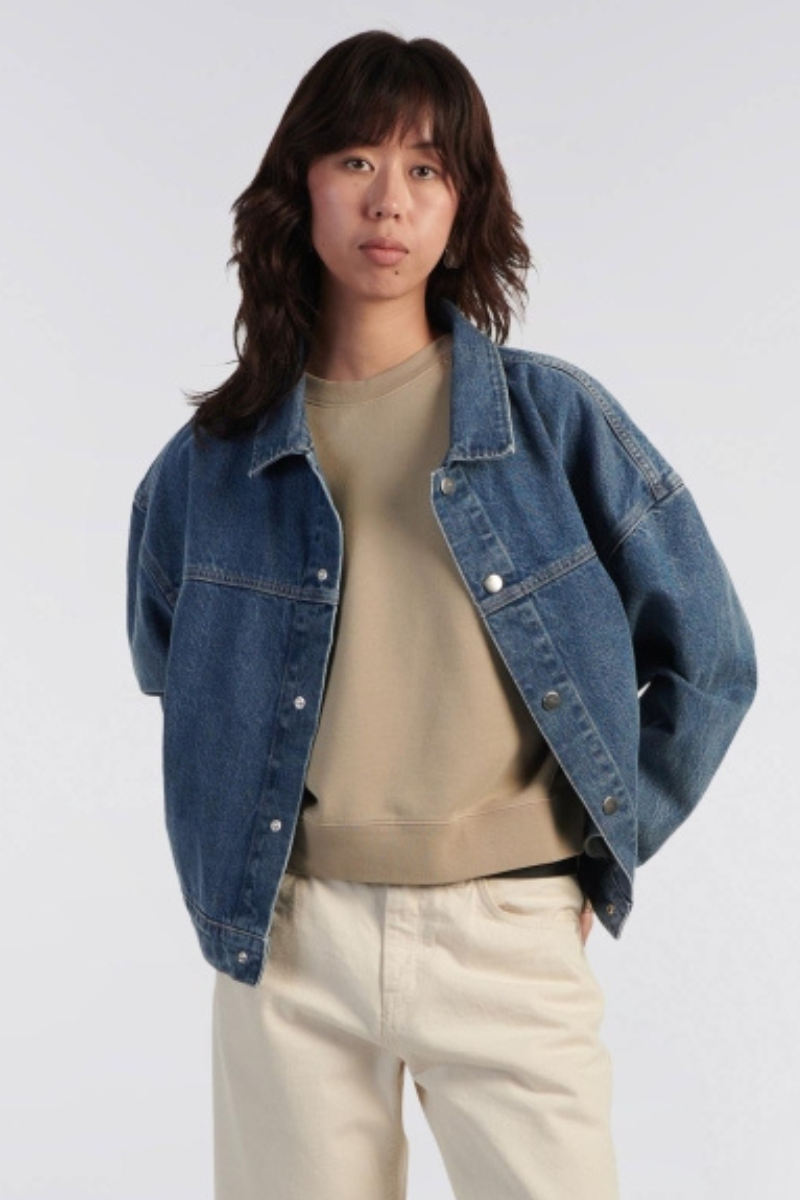 Edwin W' Andy jacket - natural rinsed