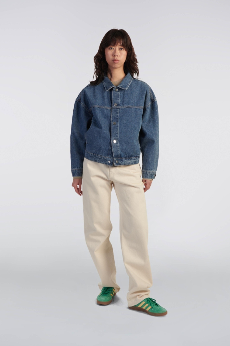 Edwin W' Andy jacket - natural rinsed