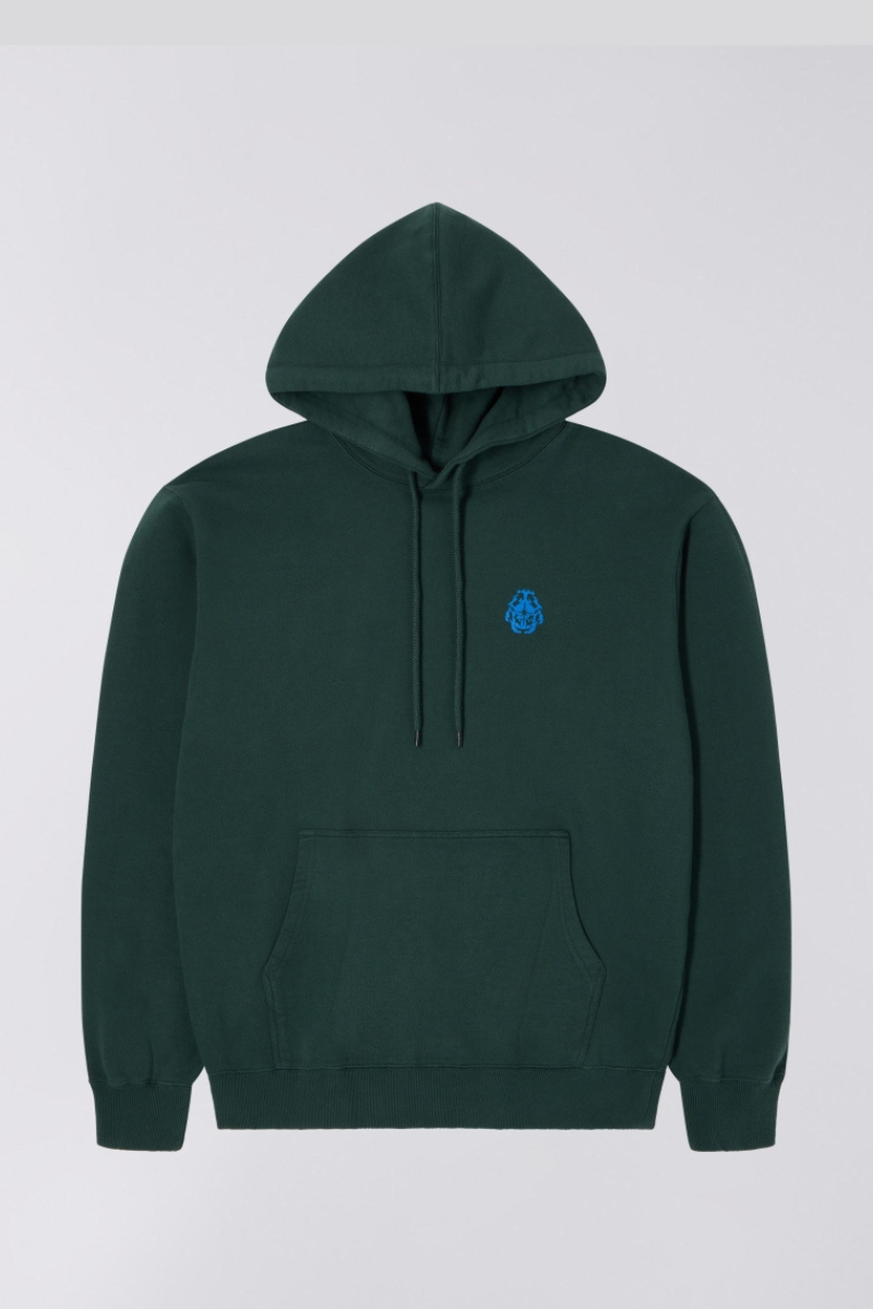 Edwin Beetle Hoodie Sweat - green gables