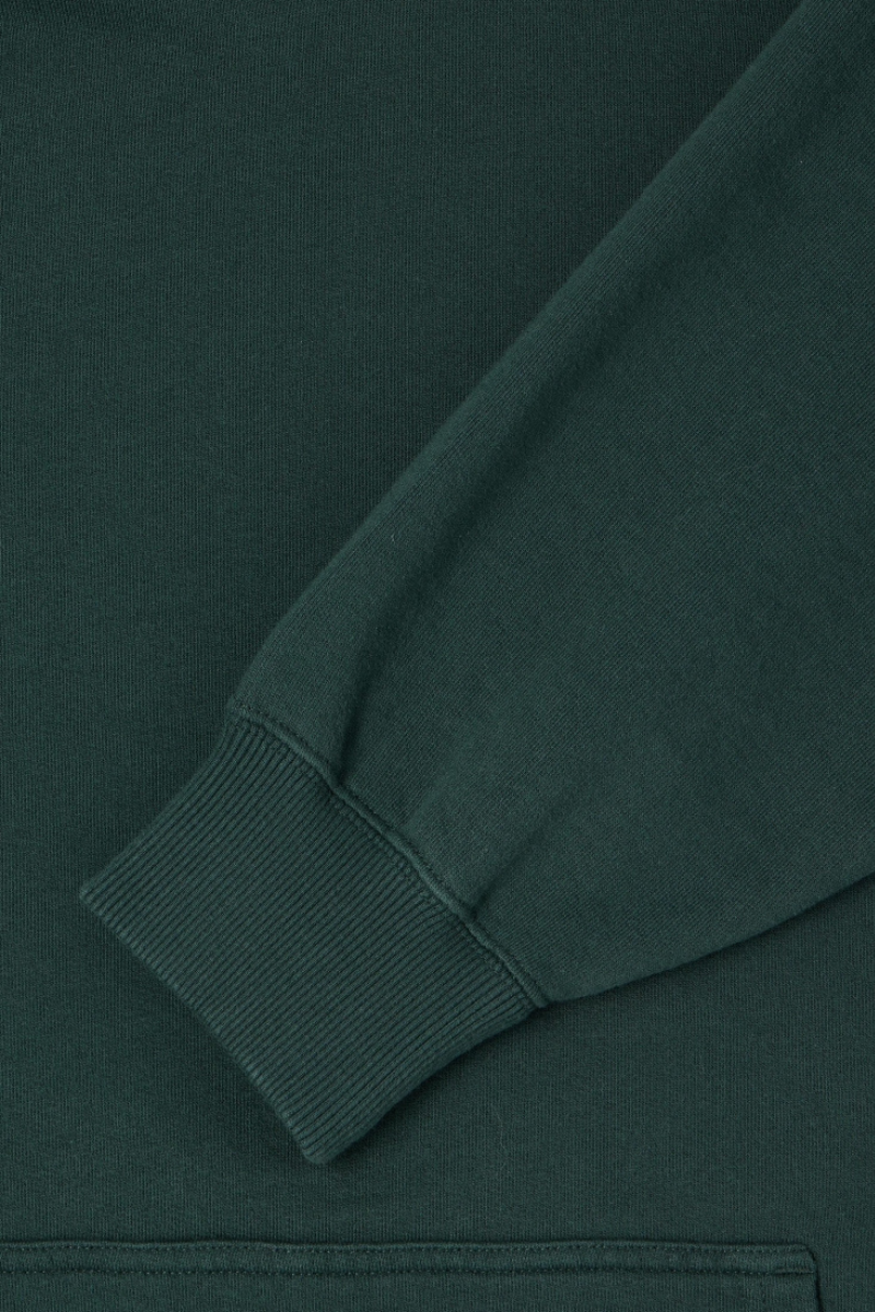 Edwin Beetle Hoodie Sweat - green gables