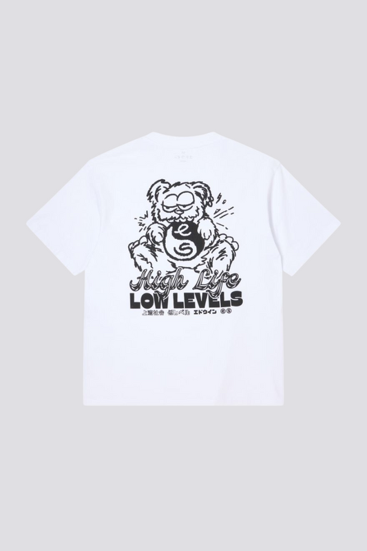 Edwin High Bear T-shirt - white