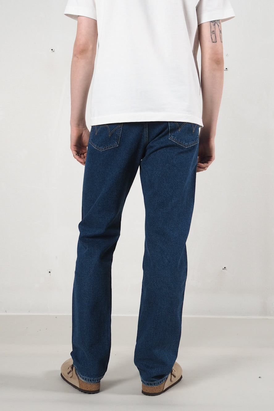 Edwin Regular Straight - mid blue