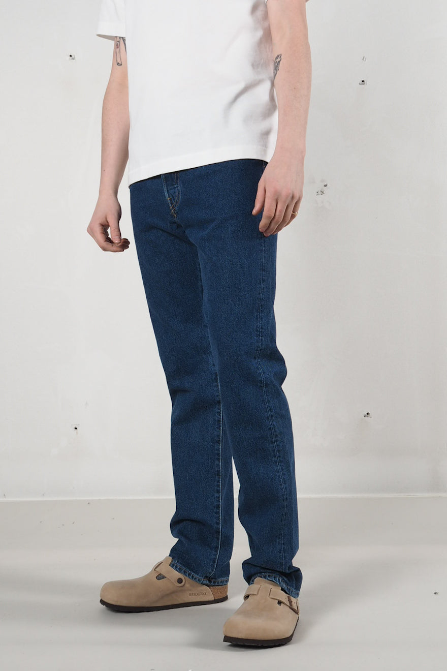 Edwin Regular Straight - mid blue