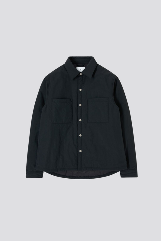 Edwin Sphere Padded Overshirt - black