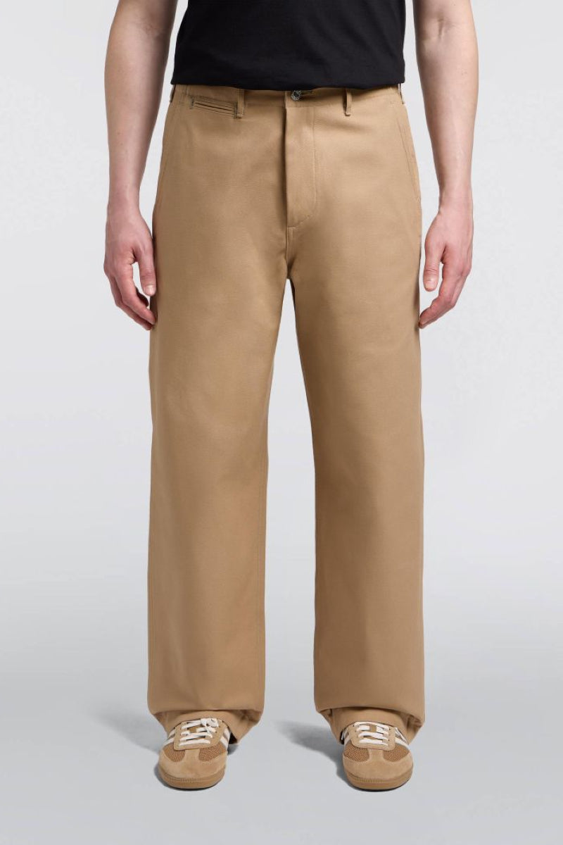 Edwin Wide Trousers - beige unwashed