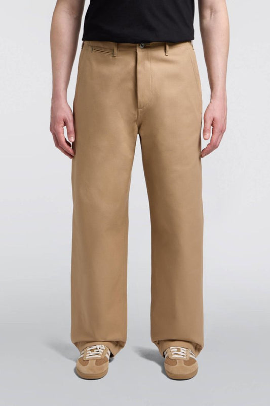 Edwin Wide Trousers - beige unwashed