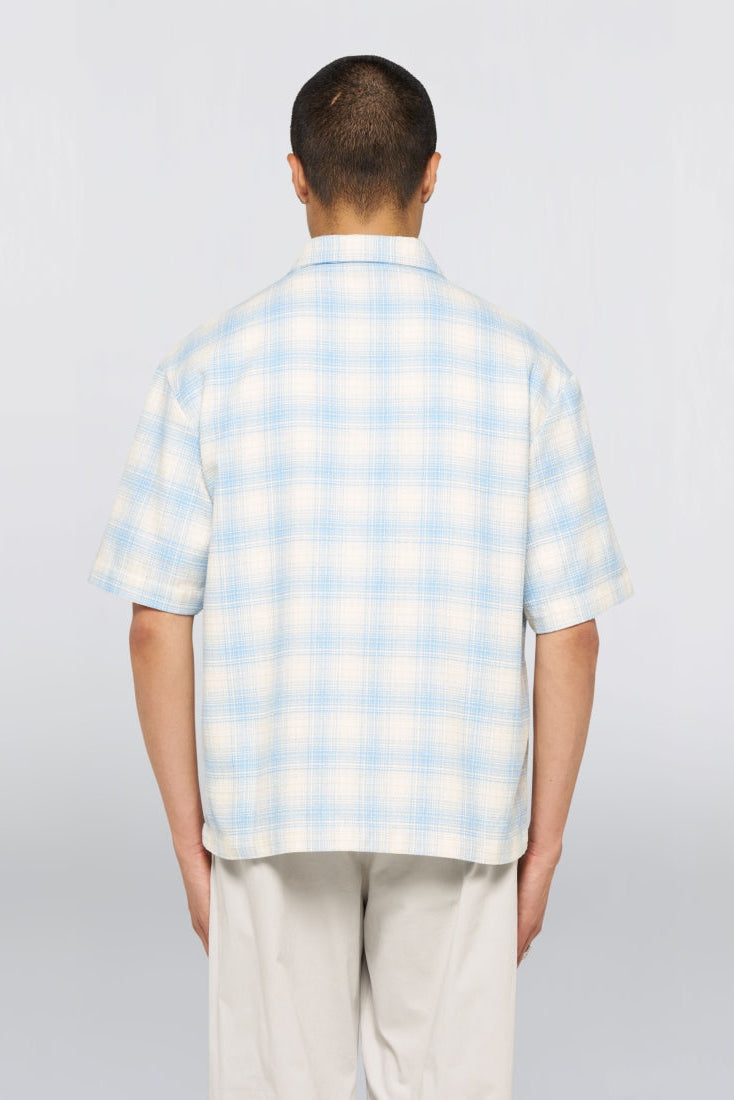 Edwin Saga shirt ss - light blue