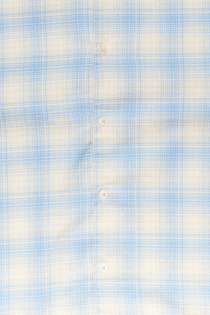 Edwin Saga shirt ss - light blue