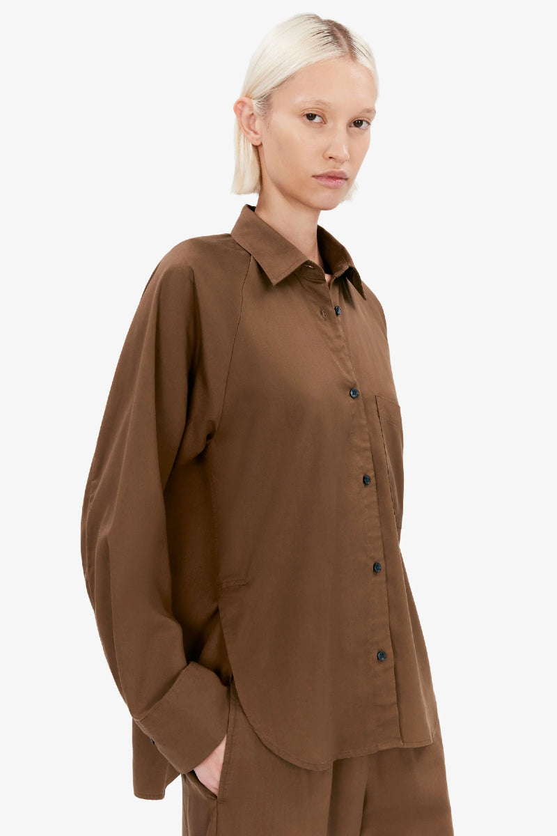 Elvine Annlis blouse - ganache