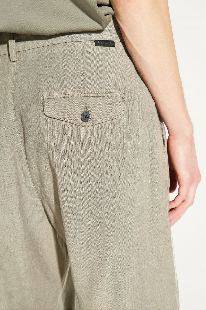 Elvine Pieterson Linen stretch pant - Eucalyptus