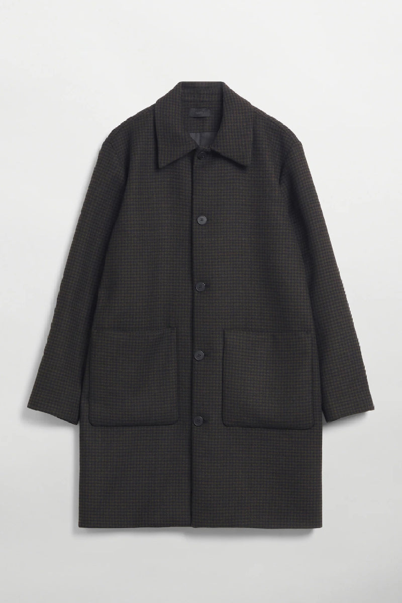 Elvine Albert jacket - brown dogtooth