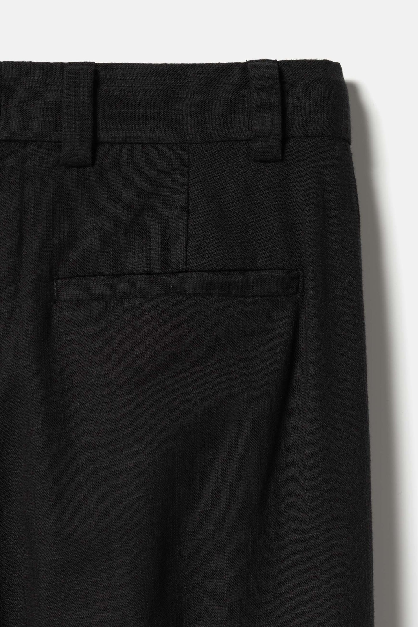 Elvine Sandi textured weave trousers - black