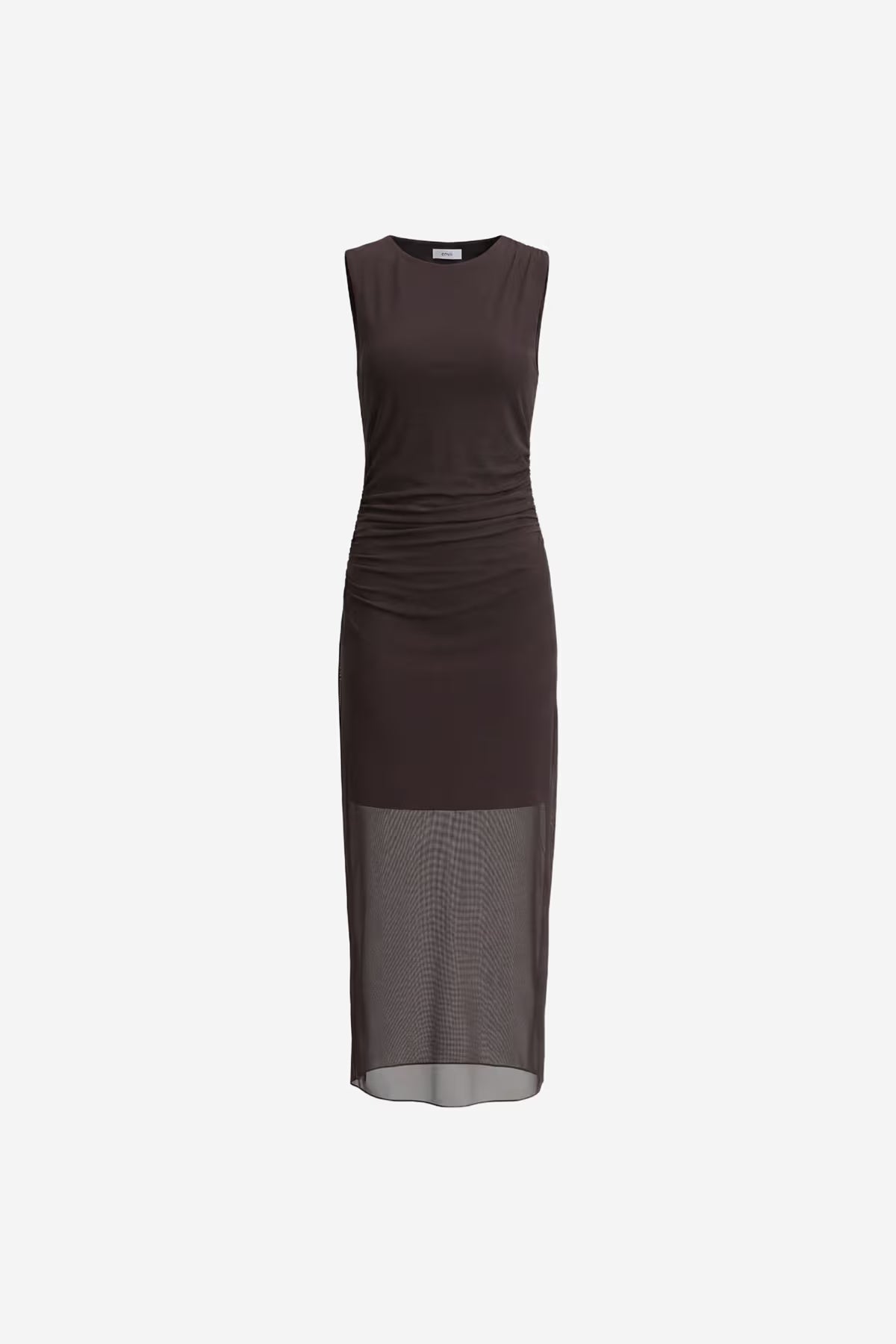 Envii Ennicola Tank Long Dress - chocolate torte