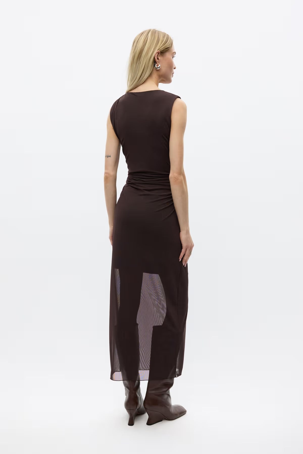 Envii Ennicola Tank Long Dress - chocolate torte