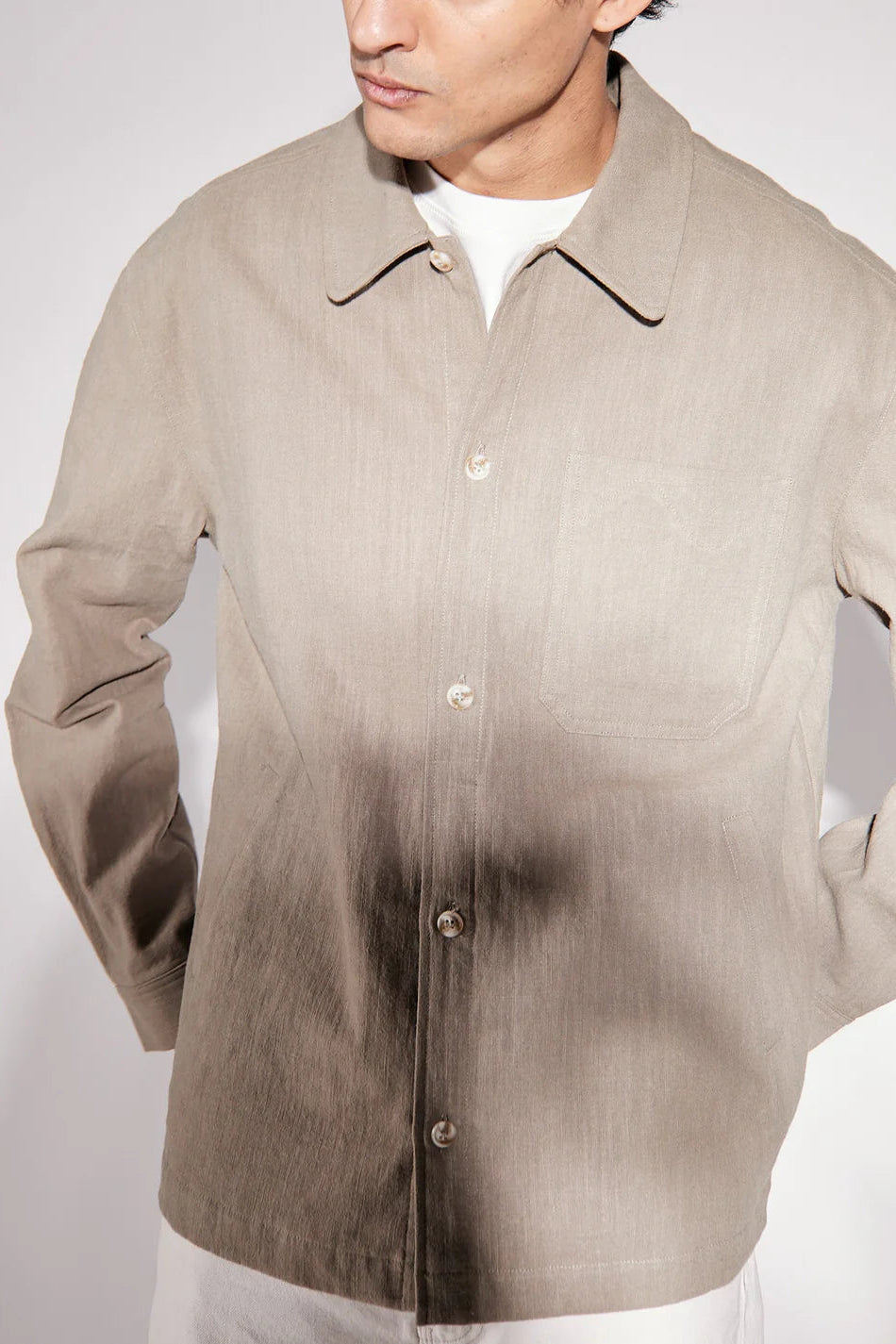 Brixtol Textiles Frank Linen - light moss