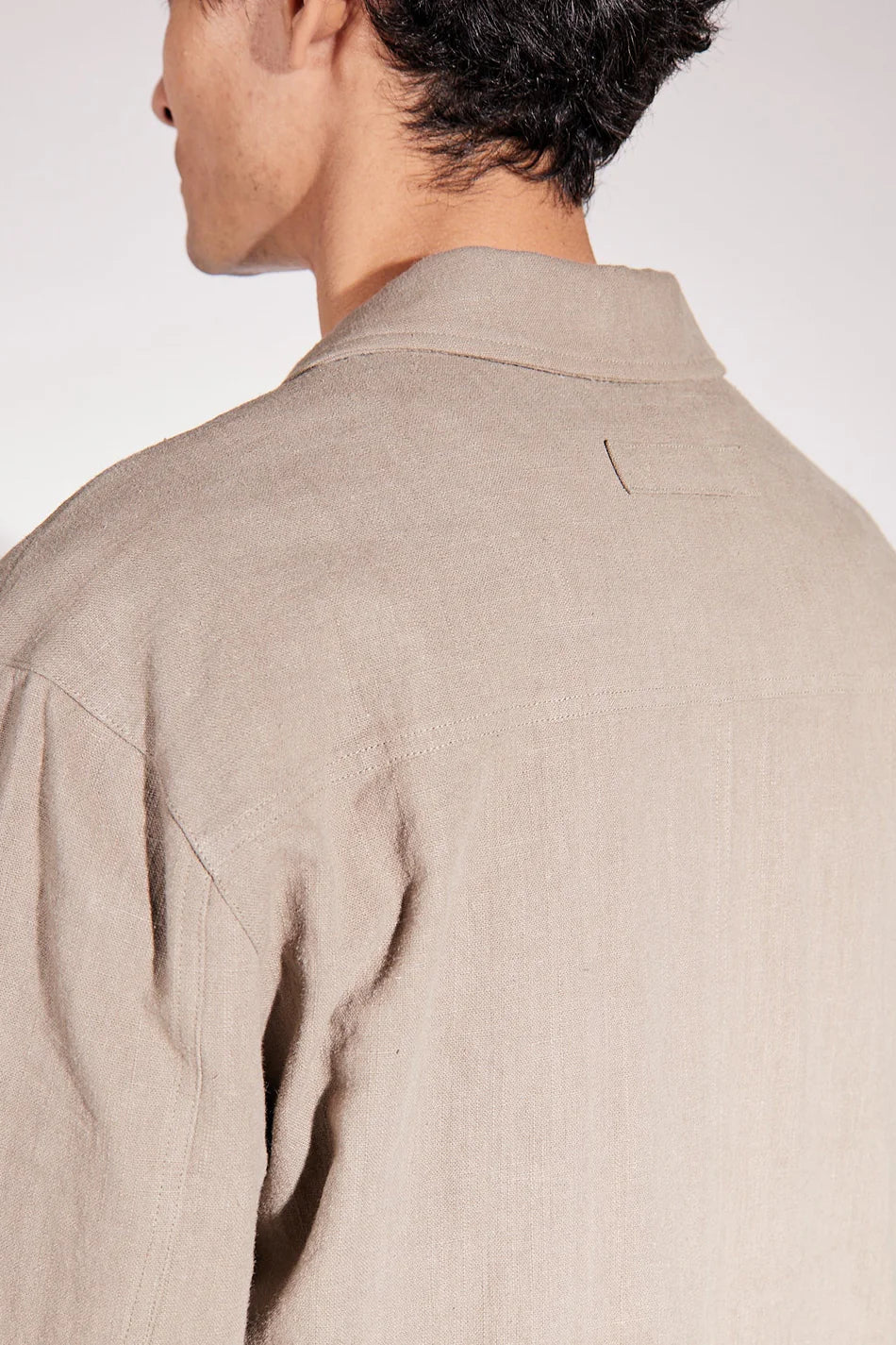 Brixtol Textiles Frank Linen - light moss