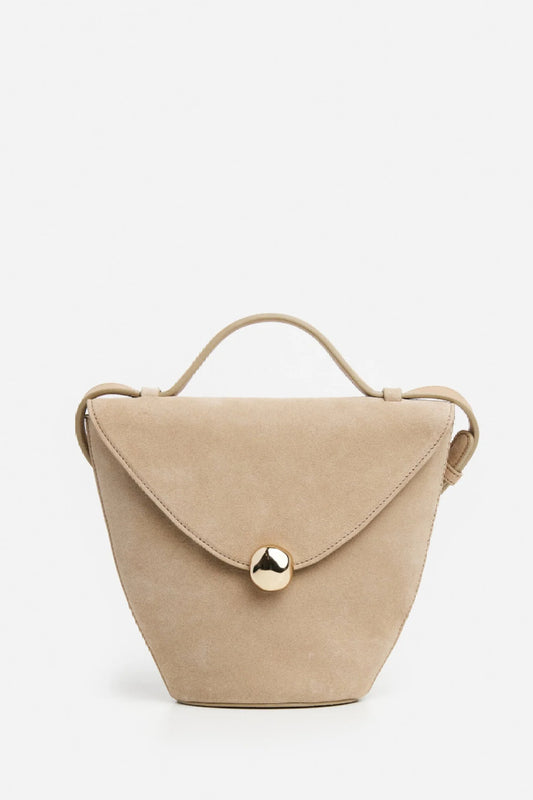 Flattered Evelina handbag - suede sand