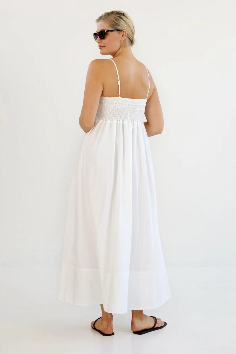 Gauhar Lily dress - white