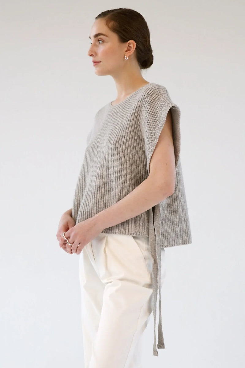 Gauhar Merino vest - Cloud