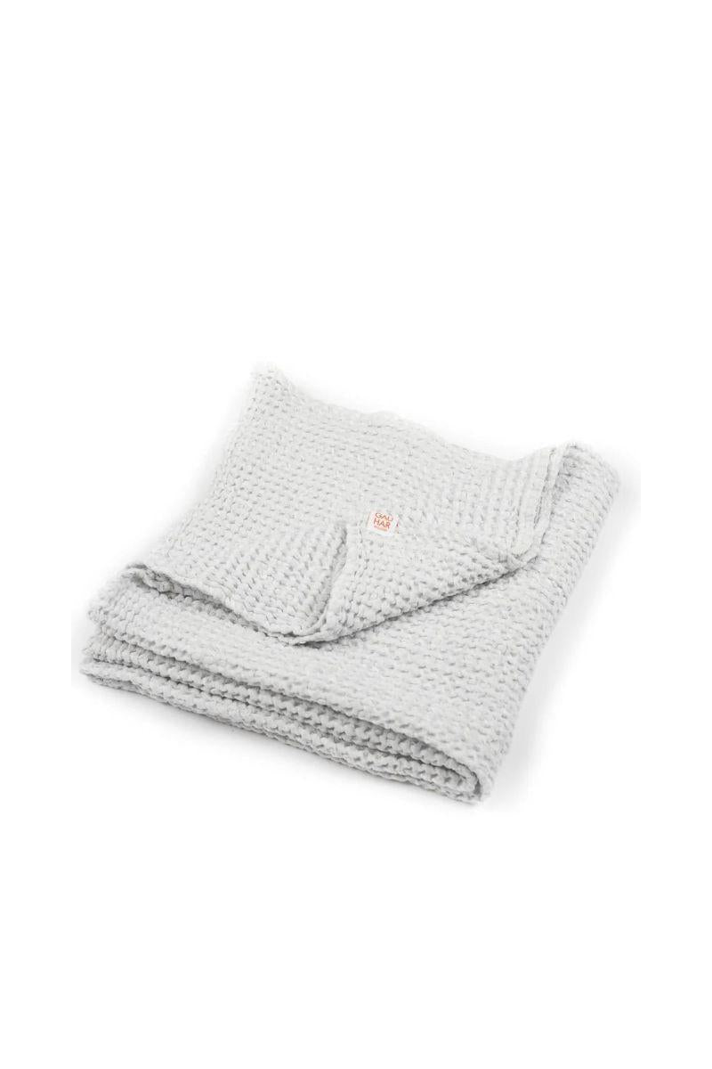 Gauhar Waffle towel - large grey