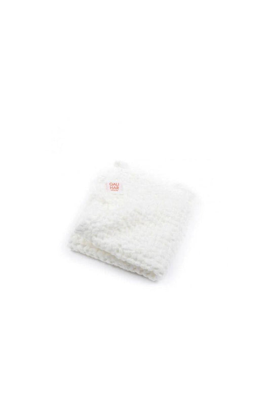 Gauhar waffle towel - small white