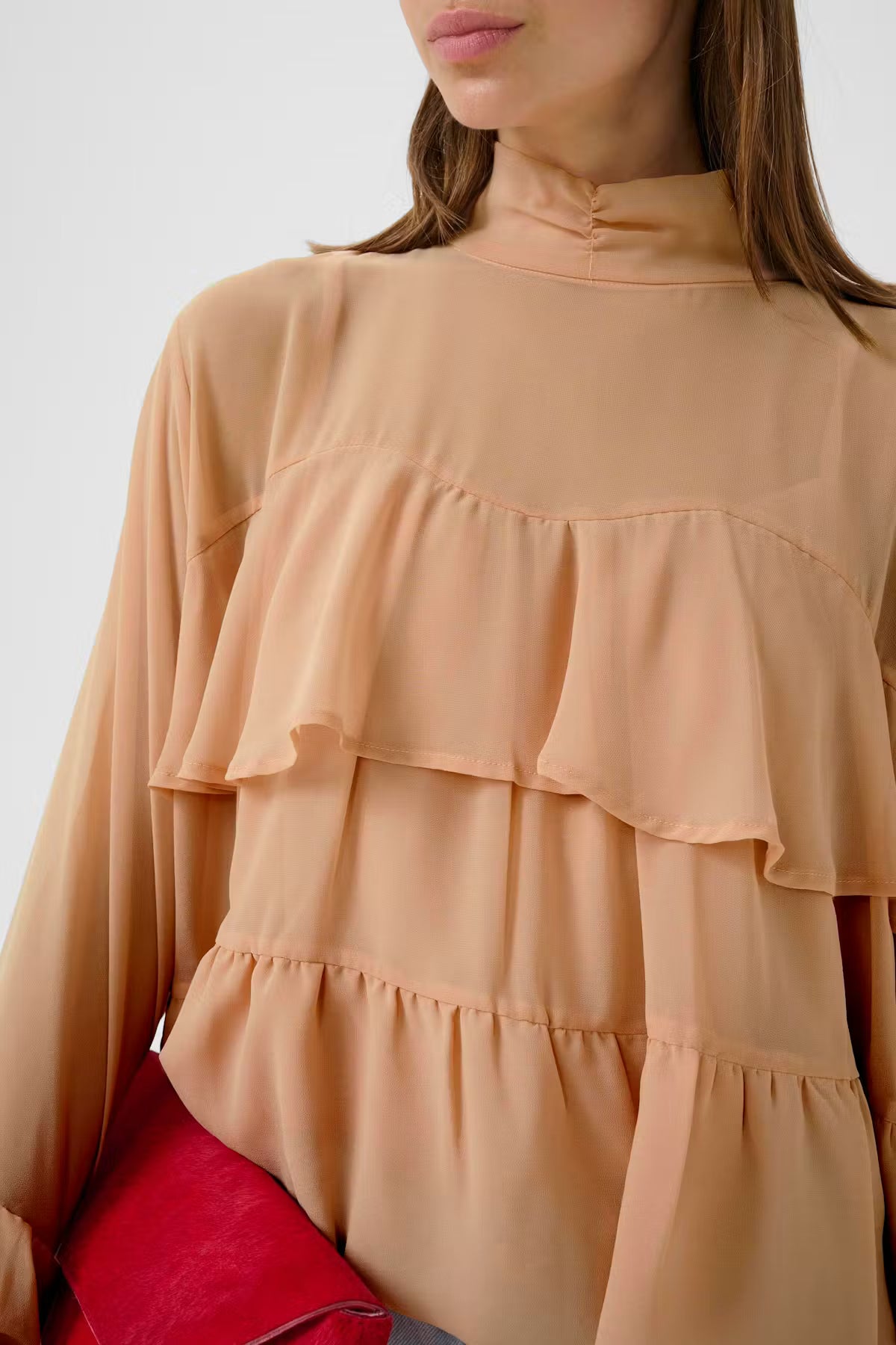 Gestuz GZchiffany blouse - maple sugar