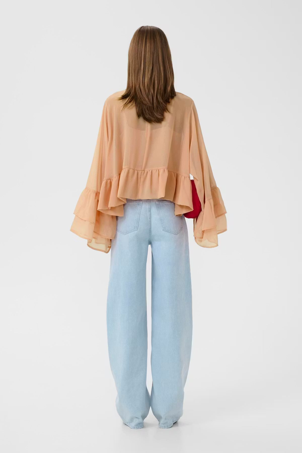 Gestuz GZchiffany blouse - maple sugar