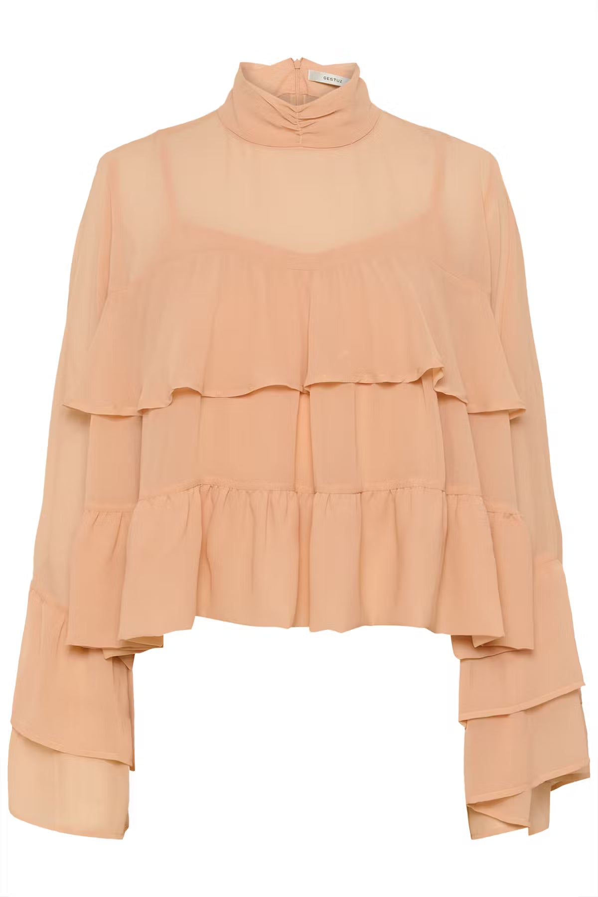 Gestuz GZchiffany blouse - maple sugar