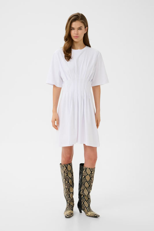 Gestuz GZinez Short Dress - bright white