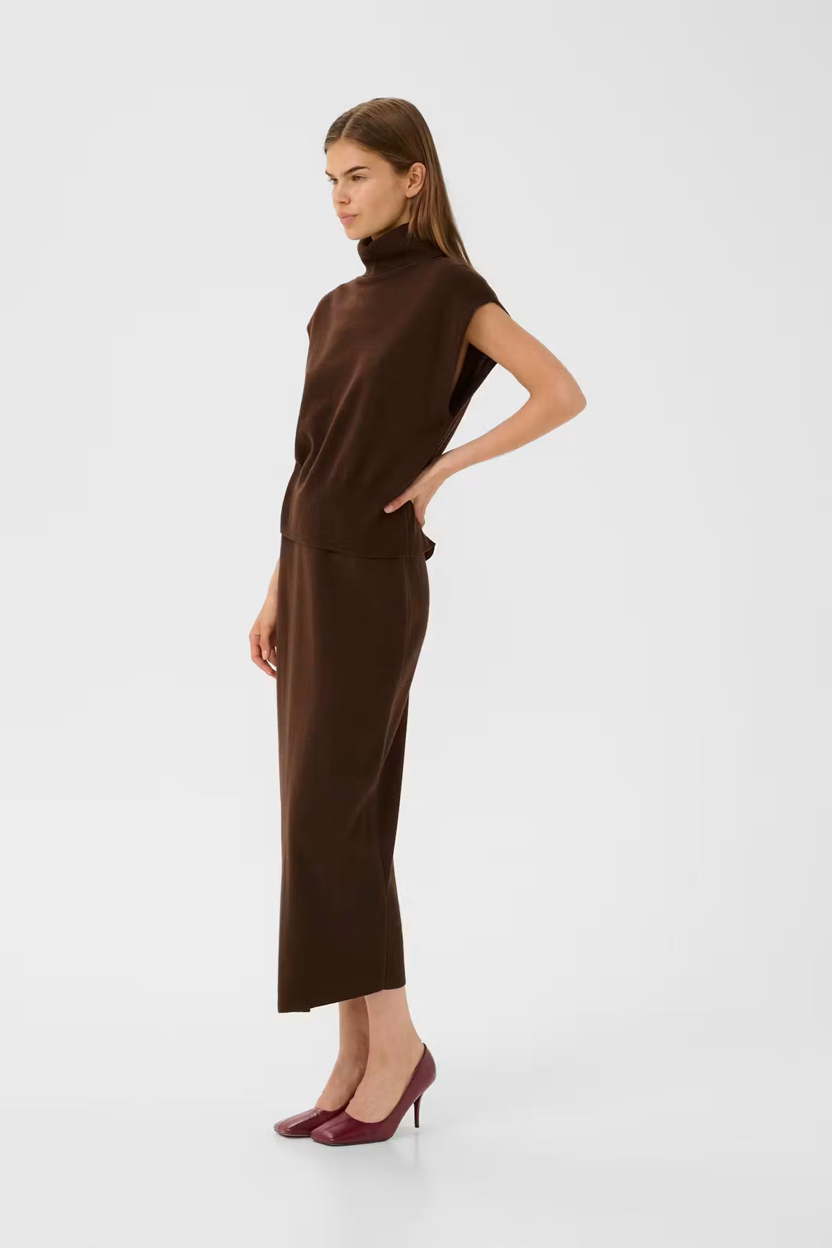 Gestuz GZmanzi Skirt - ganache