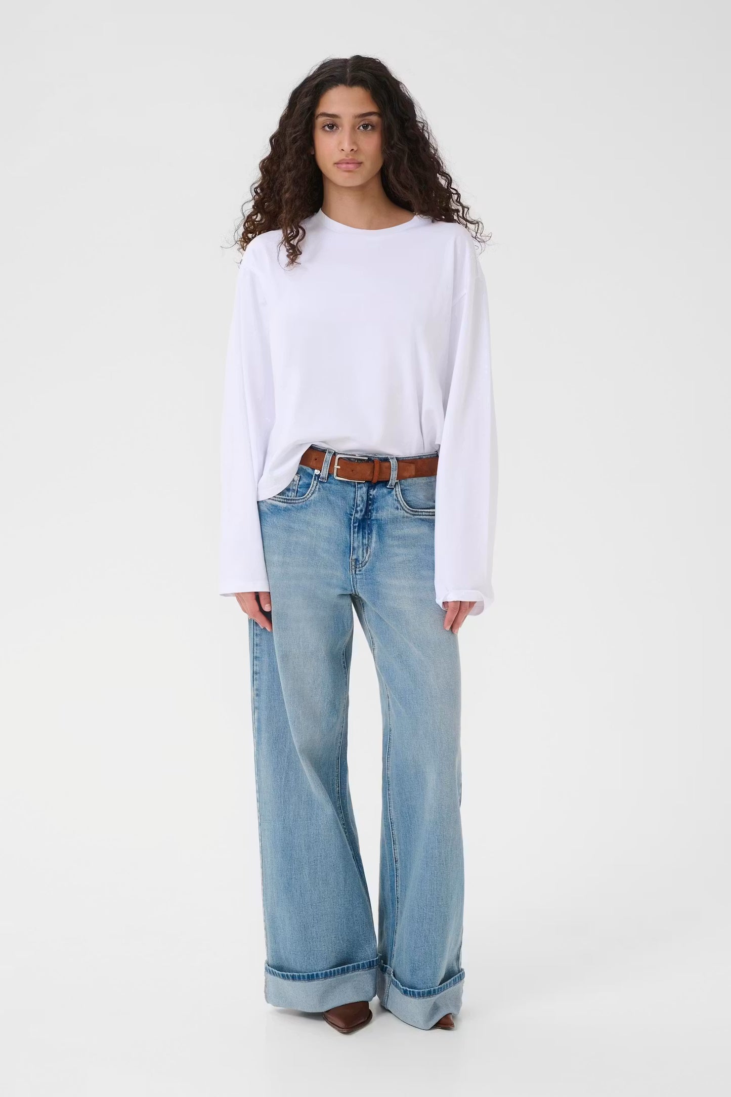 Gestuz GZtima ls tee - bright white